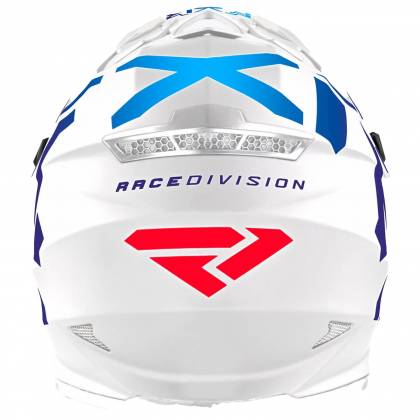 Cască Enduro - Cross Copii FXR RACING LEGION · Alb / Albastru / Roșu  - 3