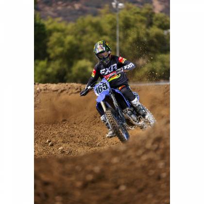 Pantaloni Enduro FXR RACING CLUTCH MX · Negru / Gri / Verde-Fluo  - 5