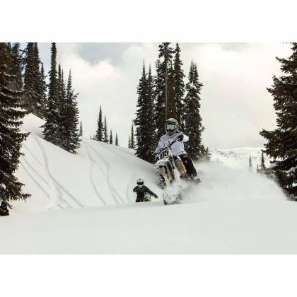 Pantaloni Snowmobil Damă FXR RACING EDGE · Negru  - 2