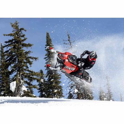 Geacă Snowmobil FXR RACING HELIUM X 2-IN-1 · Negru / Alb  - 5