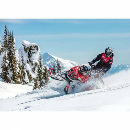 Geacă Snowmobil FXR RACING HELIUM X 2-IN-1 · Negru / Alb  - 7