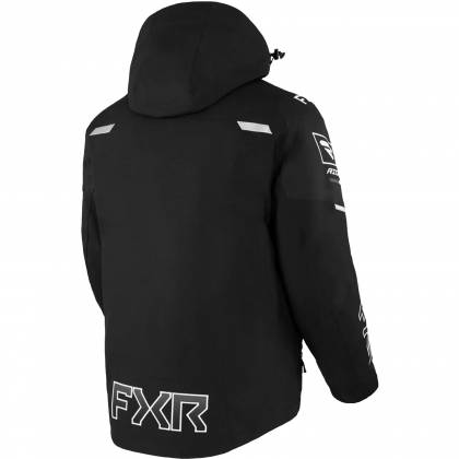Geacă Snowmobil FXR RACING HELIUM X 2-IN-1 · Negru / Alb  - 1