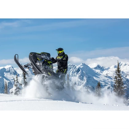 Pantaloni Snowmobil FXR RACING HELIUM LITE · Negru  - 2