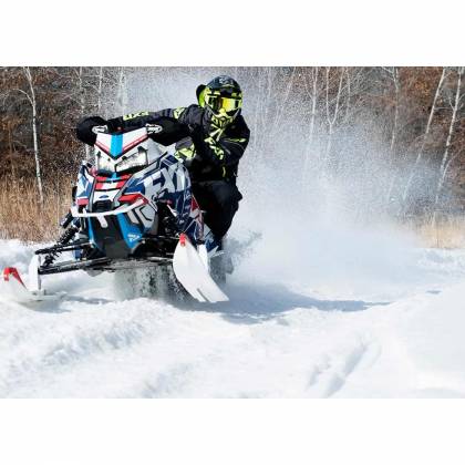 Cască Enduro - Cross - Snowmobil FXR RACING CLUTCH EVO · Negru / Galben-Fluo  - 5