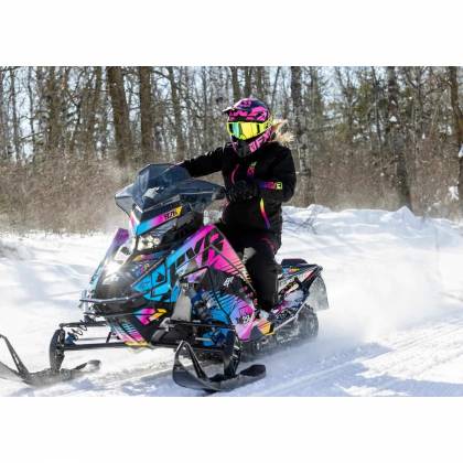 Cască Enduro - Cross - Snowmobil FXR RACING CLUTCH EVO LE · Negru / Auriu  - 9