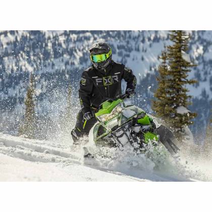 Geacă Snowmobil FXR RACING MAVERICK · Negru / Roșu  - 3