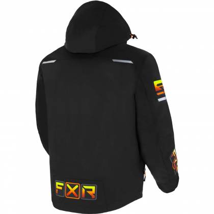 Geacă Snowmobil FXR RACING MAVERICK · Negru / Portocaliu  - 1