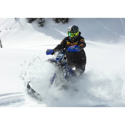 Geacă Snowmobil FXR RACING MAVERICK · Negru / Portocaliu  - 3