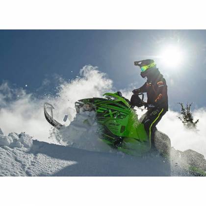 Geacă Snowmobil FXR RACING MAVERICK · Negru / Verde-Fluo  - 10