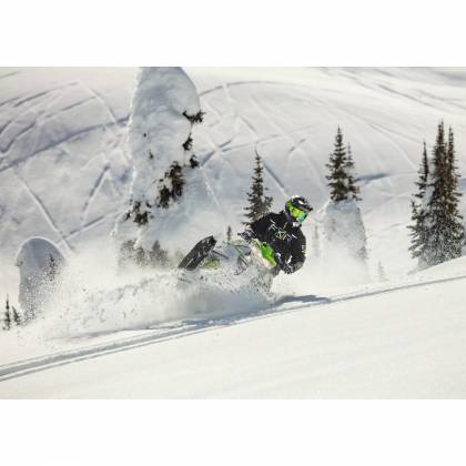 Geacă Snowmobil FXR RACING MAVERICK · Negru / Verde-Fluo  - 4