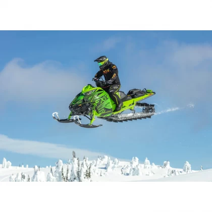 Geacă Snowmobil FXR RACING MAVERICK · Negru / Verde-Fluo  - 6