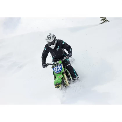 Geacă Snowmobil Damă FXR RACING EDGE · Negru / Albastru  - 2