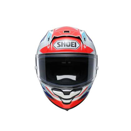 Cască Moto Integrală SHOEI X-SPR PRO Escalate TC-10 · Roșu / Alb / Albastru  - 1