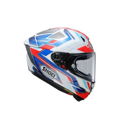 Cască Moto Integrală SHOEI X-SPR PRO Escalate TC-10 · Roșu / Alb / Albastru  - 3