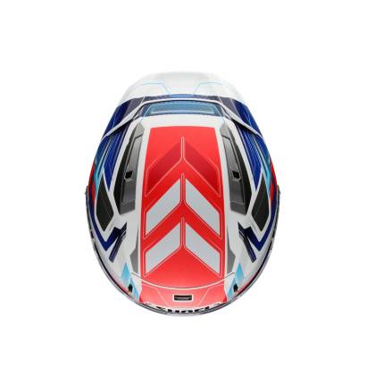 Cască Moto Integrală SHOEI X-SPR PRO Escalate TC-10 · Roșu / Alb / Albastru  - 6