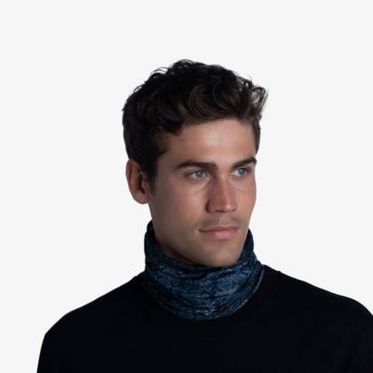 Bandană Tubulară Multifunctională BUFF ORIGINAL ECOSTRETCH HAIKU DARK NAVY · Albastru  - 1