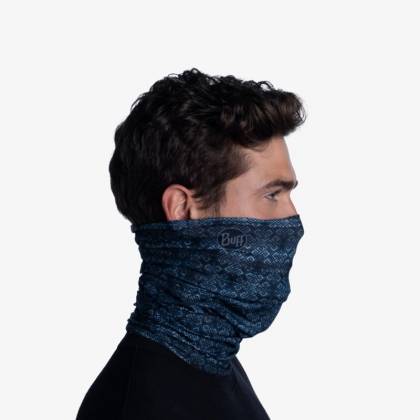 Bandană Tubulară Multifunctională BUFF ORIGINAL ECOSTRETCH HAIKU DARK NAVY · Albastru  - 2