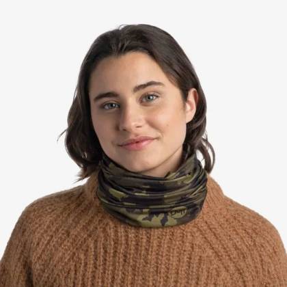 Bandană Tubulară Multifunctională BUFF ORIGINAL ECOSTRETCH HUNTER MILITARY · Verde Camo  - 4