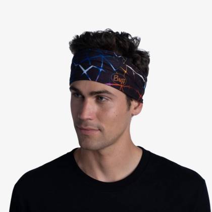 Bandană Tubulară Multifunctională BUFF ORIGINAL ECOSTRETCH OXALIS MULTI · Negru / Albastru / Roșu  - 7