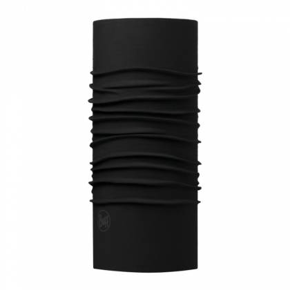 Bandană Tubulară Multifunctională BUFF ORIGINAL ECOSTRETCH SOLID BLACK · Negru  - 1