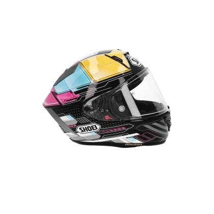 Cască Moto Integrală SHOEI X-SPR PRO Proxy TC-11 · Negru / Galben / Albastru / Roz  - 3