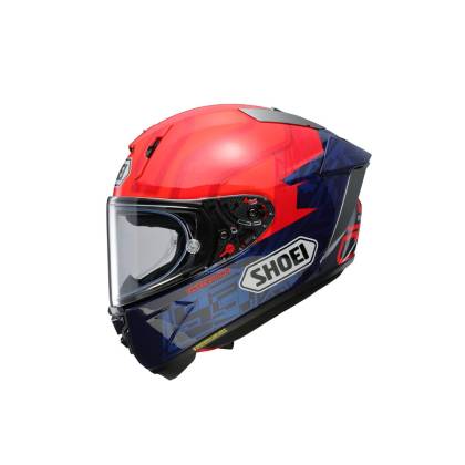 Cască Moto Integrală SHOEI X-SPR PRO Marquez7 TC-1 · Roșu / Albastru  - 5