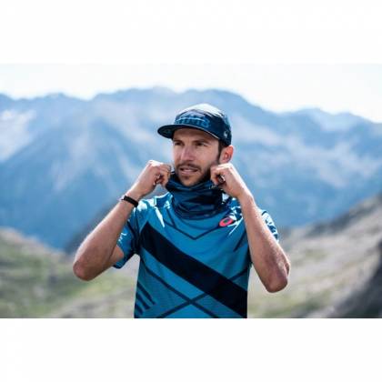 Bandană Tubulară Multifunctională BUFF ORIGINAL UTMB 2021 · Albastru  - 2