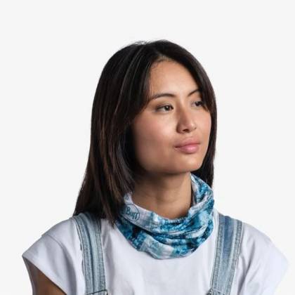 Bandană Tubulară Multifunctională BUFF COOLNET UV+ BLAUW TURQUOISE · Albastru / Gri  - 1