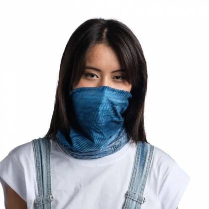 Bandană Tubulară Multifunctională BUFF COOLNET UV+ KEREN STONE BLUE · Albastru  - 1