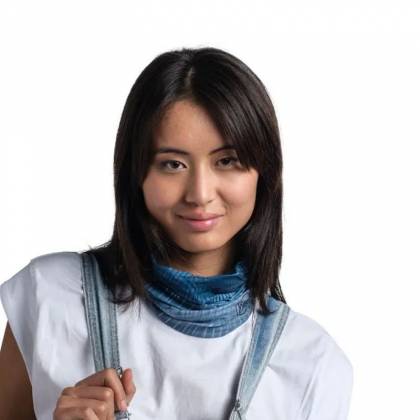 Bandană Tubulară Multifunctională BUFF COOLNET UV+ KEREN STONE BLUE · Albastru  - 2
