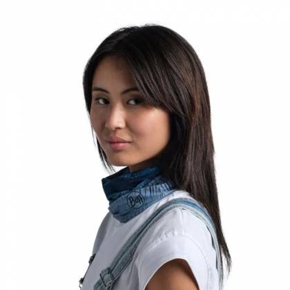 Bandană Tubulară Multifunctională BUFF COOLNET UV+ KEREN STONE BLUE · Albastru  - 3