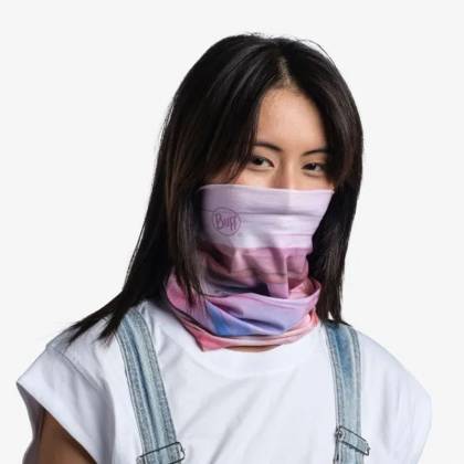 Bandană Tubulară Multifunctională BUFF COOLNET UV+ NE10 PALE PINK · Roz  - 2