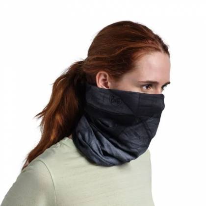 Bandană Tubulară Multifunctională BUFF COOLNET UV+ VIVID GREY · Gri  - 5