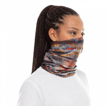 Bandană Tubulară Multifunctională BUFF COOLNET UV+ WILD MULTI · Gri / Roșu / Portocaliu  - 3