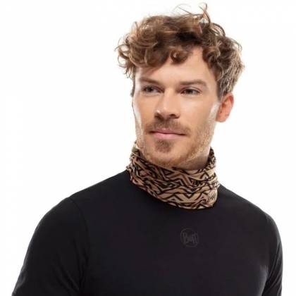 Bandană Tubulară Multifunctională BUFF COOLNET UV+ AXIAL NUT · Maro  - 2