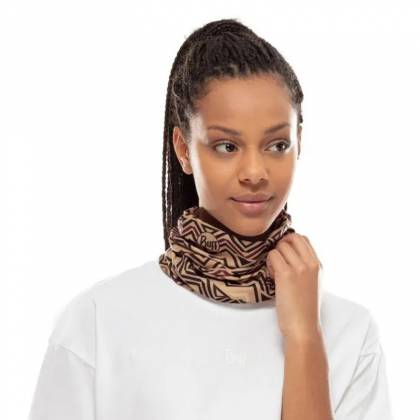 Bandană Tubulară Multifunctională BUFF COOLNET UV+ AXIAL NUT · Maro  - 1