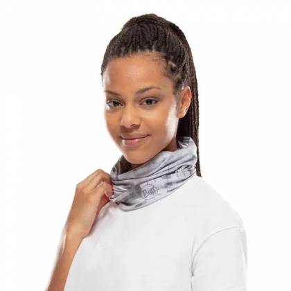Bandană Tubulară Multifunctională BUFF COOLNET UV+ BARRIERS FOG GREY · Gri  - 1