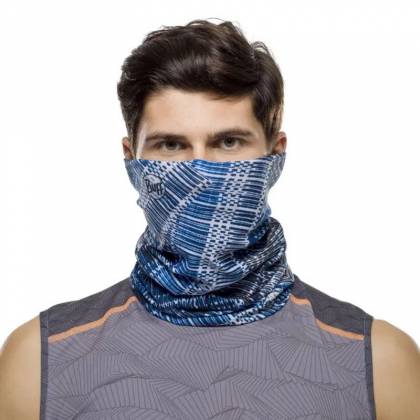 Bandană Tubulară Multifunctională BUFF COOLNET UV+ BLUEBAY · Albastru  - 1