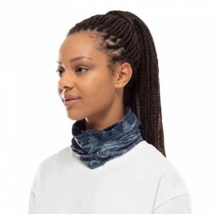 Bandană Tubulară Multifunctională BUFF COOLNET UV+ HARQ · Albastru / Gri  - 3