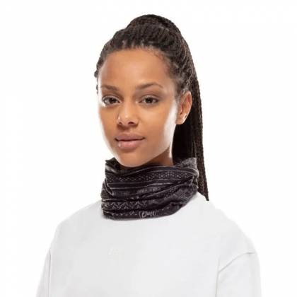 Bandană Tubulară Multifunctională BUFF COOLNET UV+ SADRI BLACK · Negru  - 1