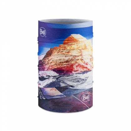 Bandană Tubulară Multifunctională BUFF ORIGINAL ECOSTRETCH MATTERHORN MULTI · Albastru / Portocaliu  - 6