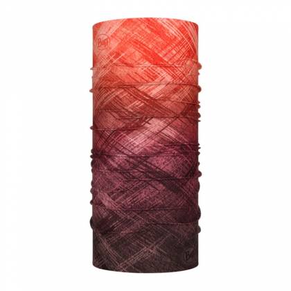 Bandană Tubulară Multifunctională BUFF ORIGINAL ECOSTRETCH COURT ARMOR · Roșu / Mov / Maro  - 0