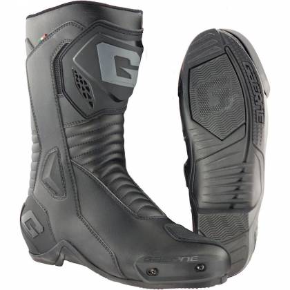 Cizme Moto din Piele GAERNE G-RT · Alb / Negru / Galben  - 6