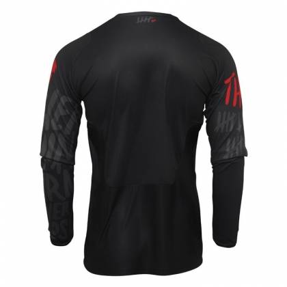 Tricou Enduro – Cross THOR PULSE COUNTING SHEEP 2023 · Negru / Roșu  - 1