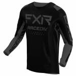 Tricou Enduro FXR RACING OFF-ROAD MX · Negru / Gri