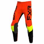 Pantaloni Enduro Copii FXR RACING CLUTCH PRO MX · Negru / Roșu / Galben-Fluo