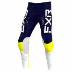 Pantaloni Enduro Copii FXR RACING CLUTCH PRO MX · Albastru / Alb / Galben