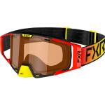 Ochelari Enduro FXR RACING COMBAT MX · Roșu / Galben / Portocaliu