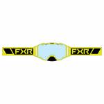 Ochelari Enduro Copii FXR RACING MAVERICK CLEAR MX · Galben-Fluo / Negru