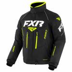 Geacă Snowmobil FXR RACING ADRENALINE F.A.S.T. · Negru / Verde-Fluo